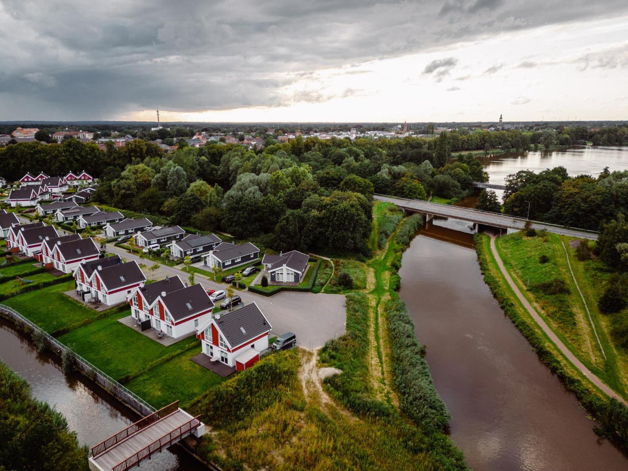 Ferienhaus Nordhorn - Haus Am See Exterior foto